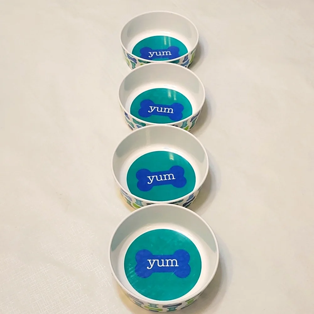 💥Small 'Yum' Dog Bowls